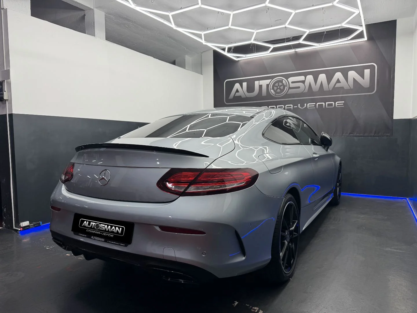 MERCEDES-BENZ Clase C C 220 d Coupe 2022 Diésel Gris - Detalle